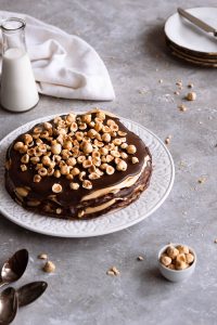 Read more about the article Chocolate Hazelnut Crepe Cake