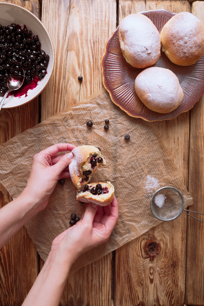 Blueberry buns